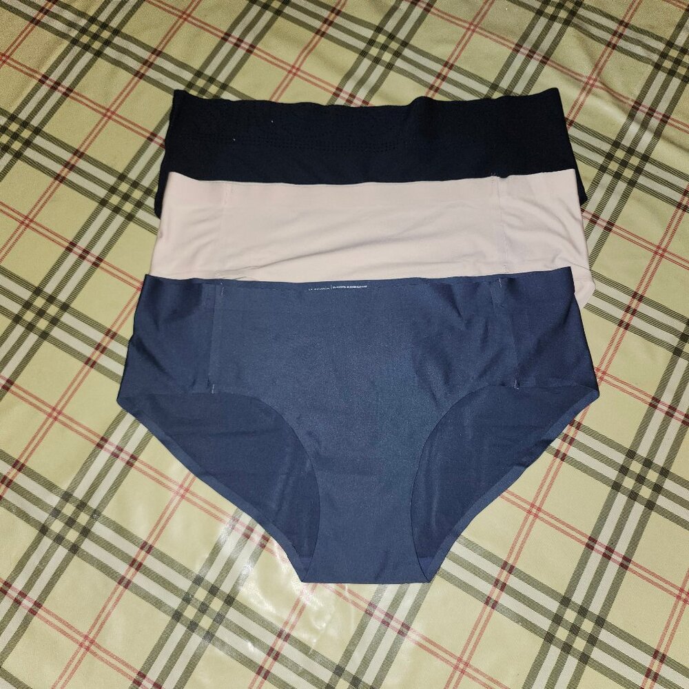Yummie Hipster Panties by Heather Thomson Pack of 3 NWOT NEW Size L Large